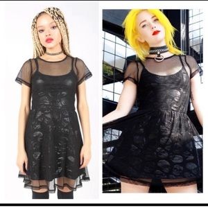 Iron fist Skullz Club dress sz s